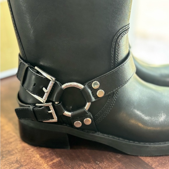 MICHAEL MICHAEL KORS Crosby Leather Moto Boot - Picture 13 of 15